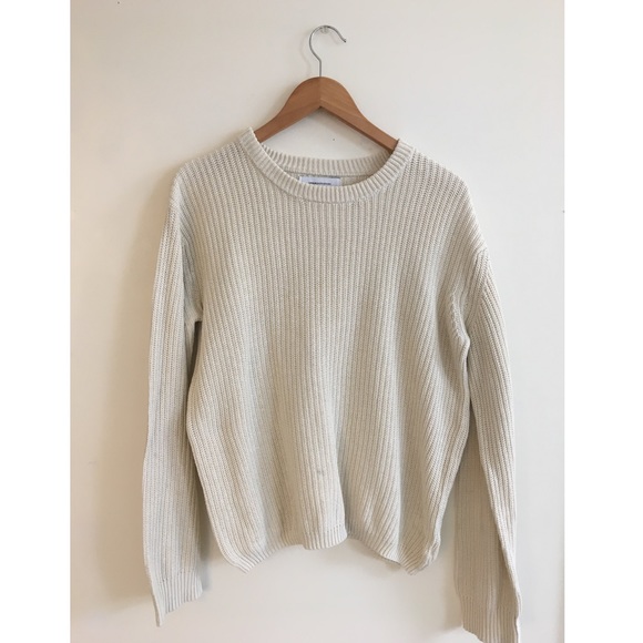 تمزيقه قدح المعمول بها cream knit sweater تمزيقه قدح المعمول بها cream knit sweater